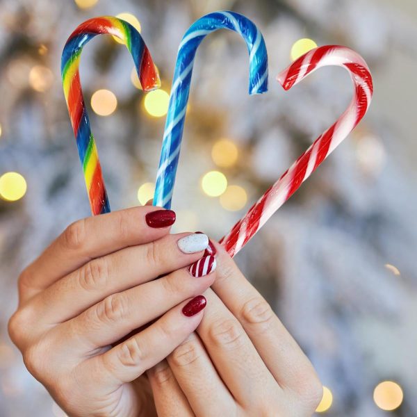 Yumzo Christmas Candy Canes Assorted Flavors-6