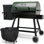 DAMNISS Wood Pellet Grill Stainless Steel 8-in-1 Combo-0