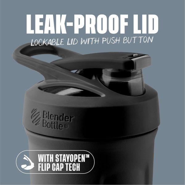 BlenderBottle Stainless Steel Flip Shaker-1