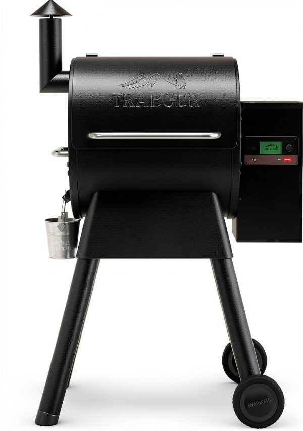 Traeger Pro 575 Pellet Grill Black Alloy Steel-0