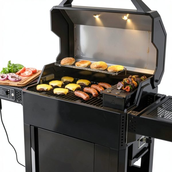 Charcoal Grill Masterbuilt AutoIgnite 545 Black-12