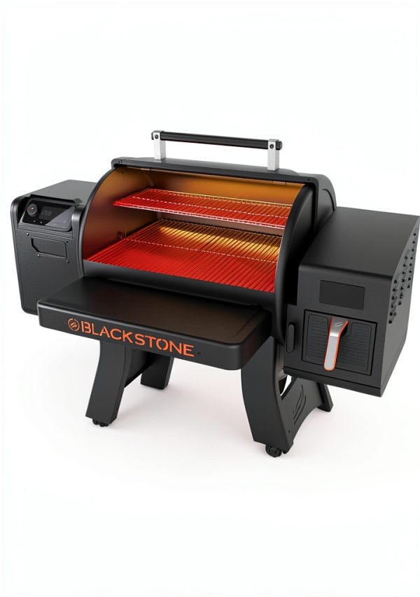 Blackstone Pellet Grill Air Fryer Combo Outdoor Cooking-4
