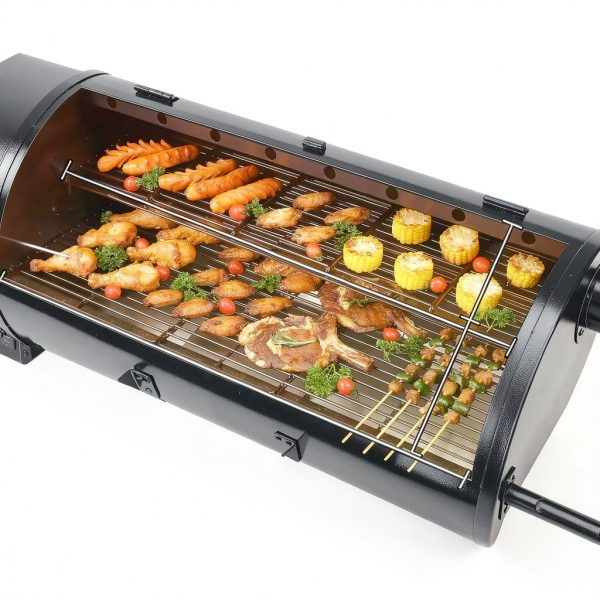 VEVOR Charcoal Grill Portable Design Large Cooking Space-3