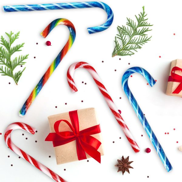 Yumzo Christmas Candy Canes Assorted Flavors-3