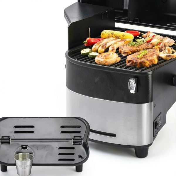 Z Grills N-200A Portable Pellet Grill Wood Fire Flavor-7