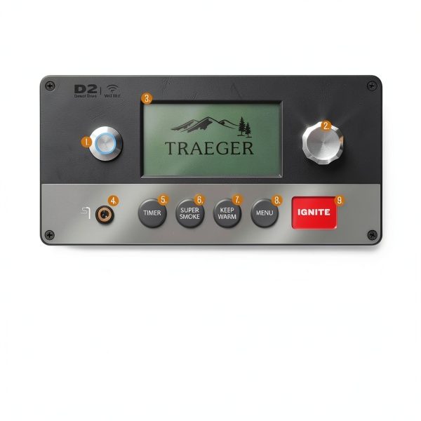Traeger Ironwood 885 Pellet Grill Smart Control Wood Fired-4