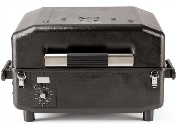 Z Grills N-200A Portable Pellet Grill Wood Fire Flavor-0