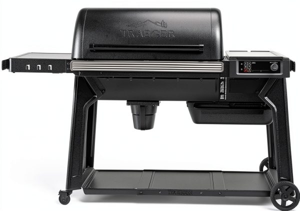 Traeger Woodridge Pro Pellet Smoker Grill Black-0
