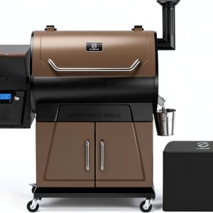 Z GRILLS ZPGN-700D6 Pellet Grill Bronze-0