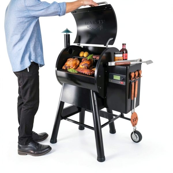 Traeger Pro 575 Pellet Grill Black Alloy Steel-5