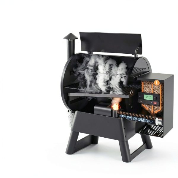 Traeger Pro 575 Pellet Grill Black Alloy Steel-2