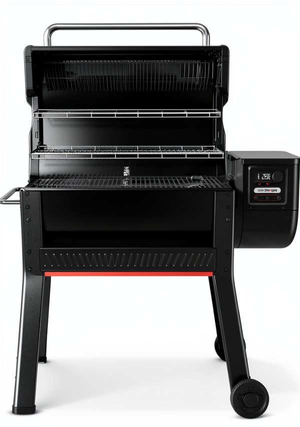 Weber Smoque XL Electric Wood Pellet Grill Smoker Black-1