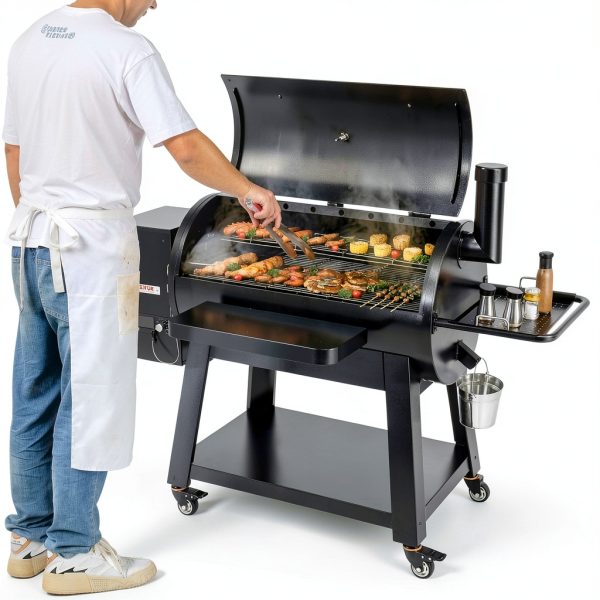 VEVOR Charcoal Grill Portable Design Large Cooking Space-7