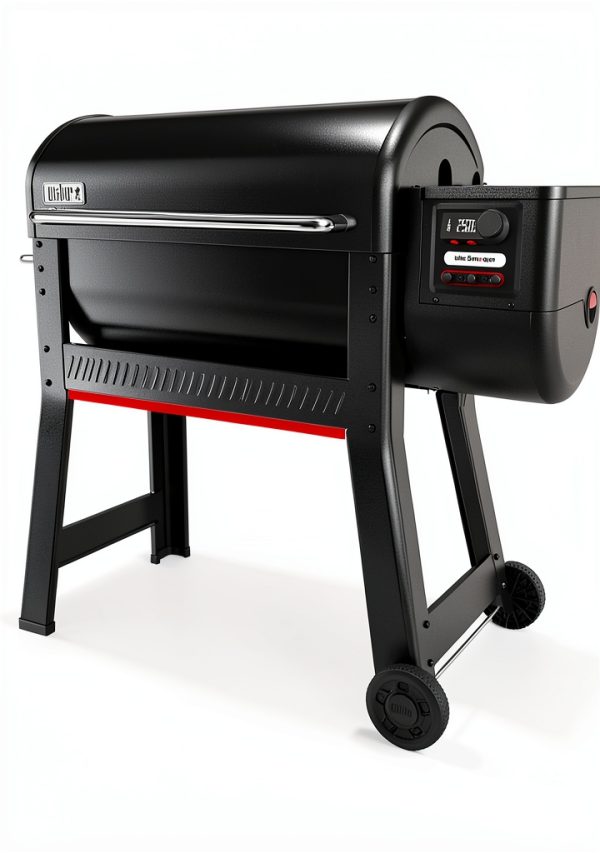 Weber Smoque XL Electric Wood Pellet Grill Smoker Black-3