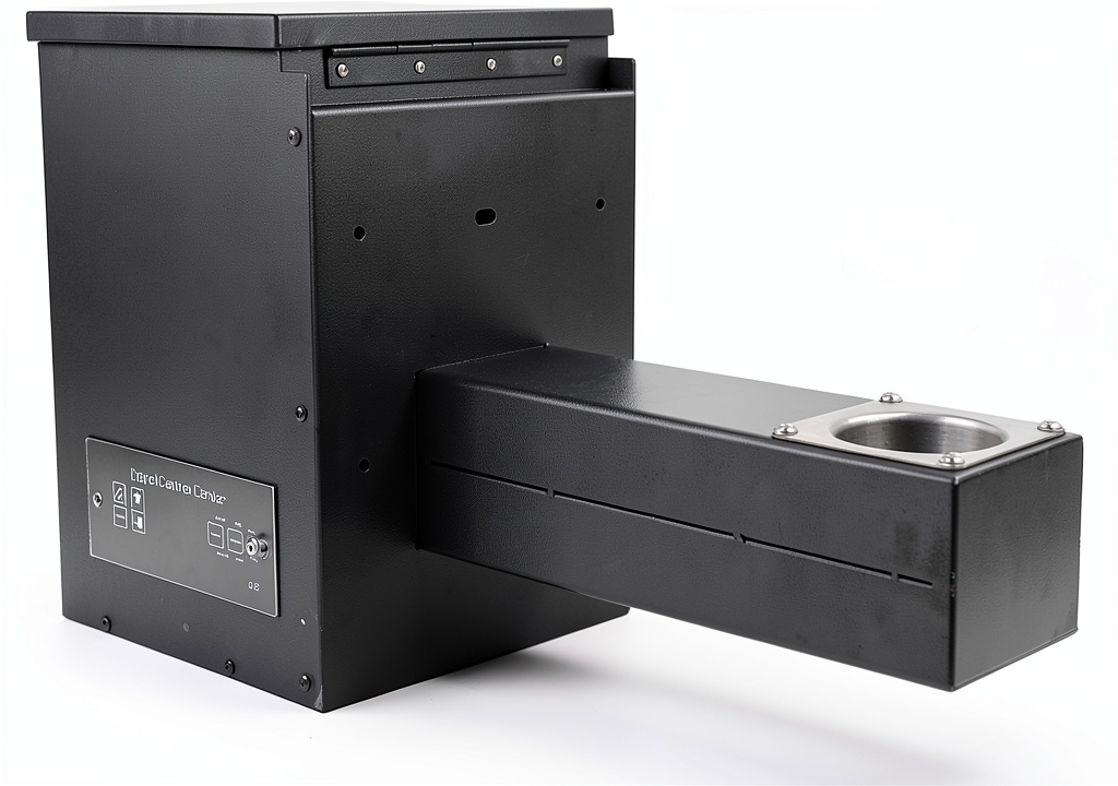 PIAOCAIYIN pellet hoppers for smokers with LCD display and iron construction