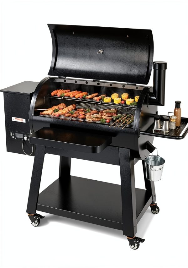 VEVOR Charcoal Grill Portable Design Large Cooking Space-0
