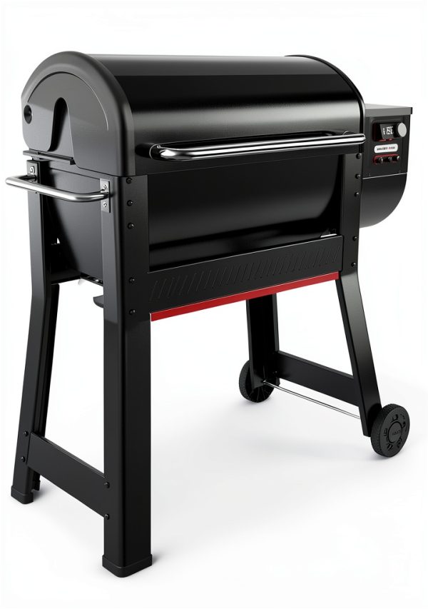 Weber Smoque XL Electric Wood Pellet Grill Smoker Black-2