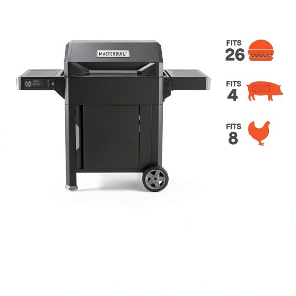 Charcoal Grill Masterbuilt AutoIgnite 545 Black-14