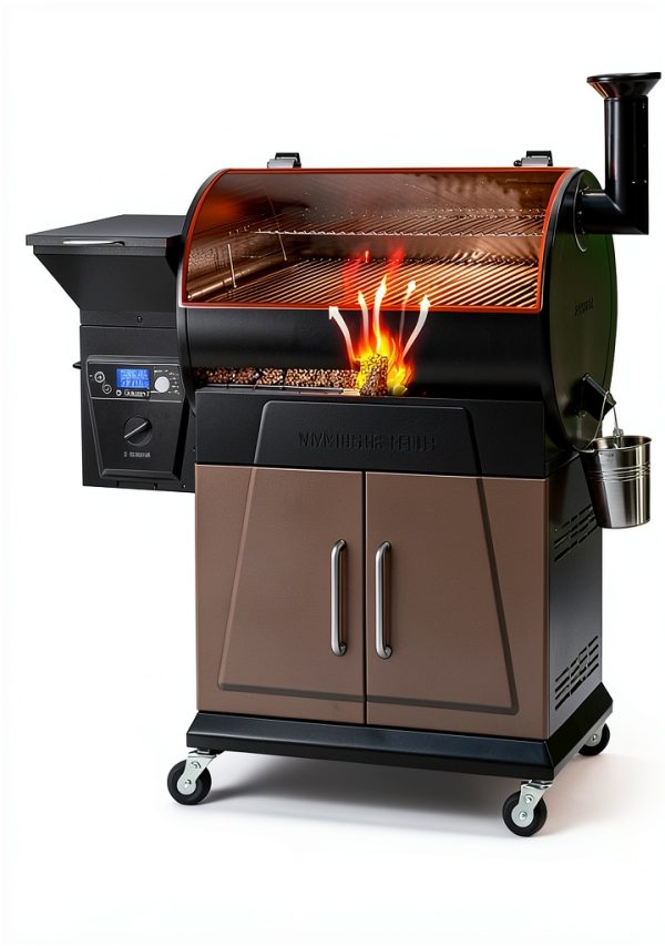 Z Grills Pellet Grill 8-in-1 Stainless Steel Smart Control-6