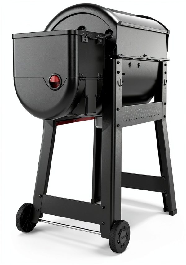 Weber Smoque Electric Wood Pellet Grill Smoker Black-4