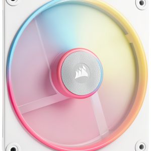 Corsair LX-R RGB Fan 120mm/140mm Reversed Rotor – White or Black-0