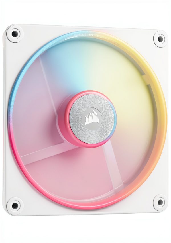 Corsair LX-R RGB Fan 120mm/140mm Reversed Rotor – White or Black-0