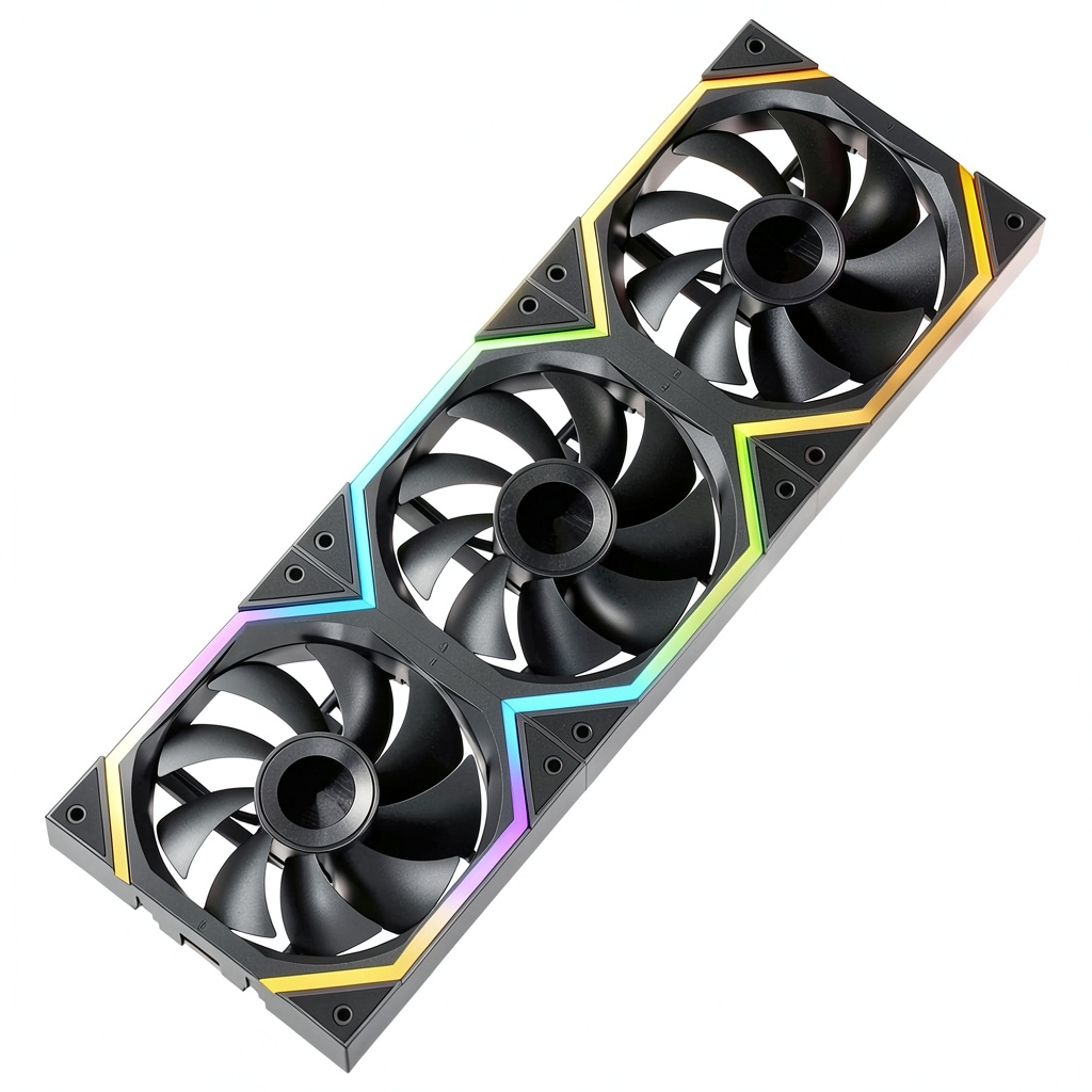 Jungle Leopard Galaxy 120mm PC fan
