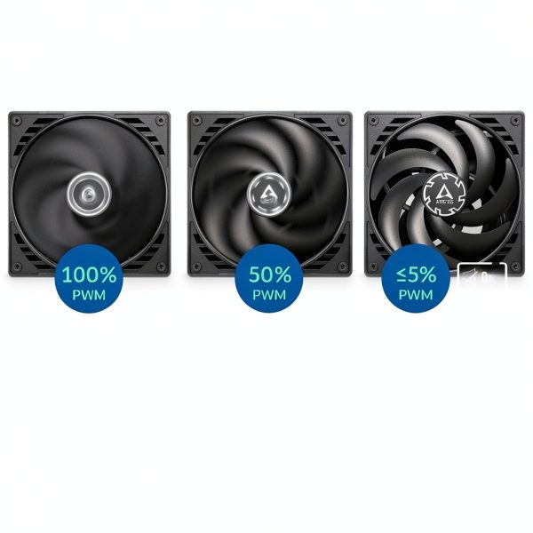 ARCTIC P12 Slim PWM Fan 120mm High Static Pressure-6