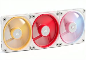 Corsair LX-R RGB Desktop Fan 120mm/140mm Reversed Rotor 3‑Pack-0
