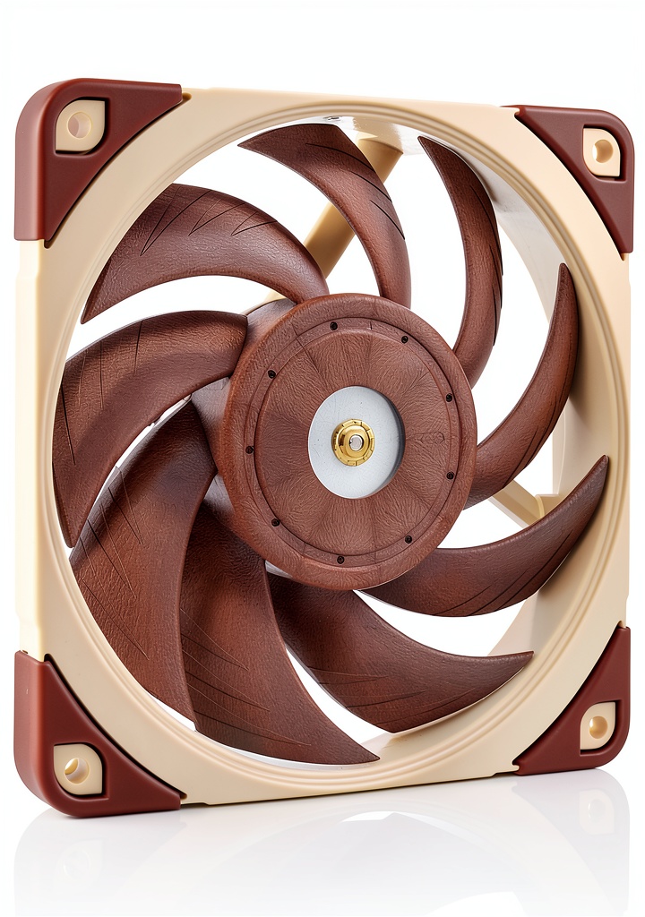 Noctua NF-A12x25PWM installed on a PC case front panel