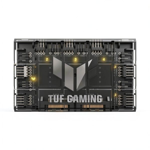ASUS PWM Fan Hub 6 Port ARGB Controller for-9