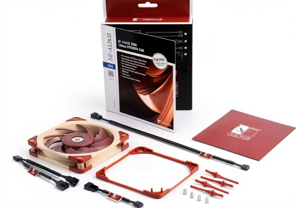 Noctua NF-A12x25PWM Quiet 120mm Low Noise Fan-3