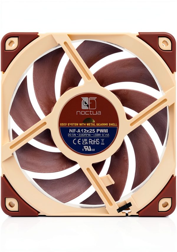 Noctua NF-A12x25PWM Quiet 120mm Low Noise Fan-2