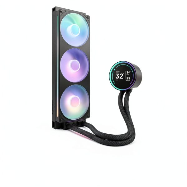 NZXT Water Cooling System Radiator 240mm RGB-9