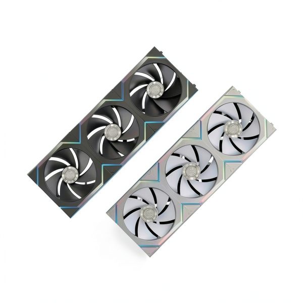 Lian Li 120mm LED Reverse Blade PC Case Fan 3 Pack White-2