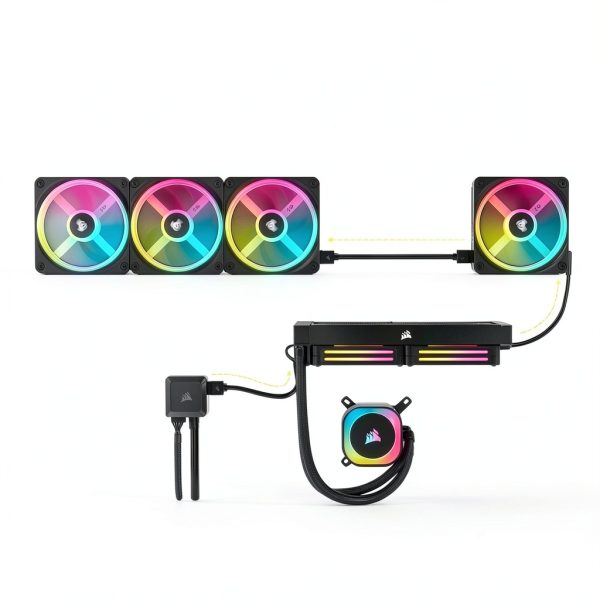 Corsair PWM Case Fan Triple Kit 120mm/140mm with Time Warp RGB-3