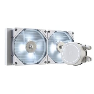 ID COOLING 240mm AIO CPU Water Cooler with White LED and PWM Fans-0