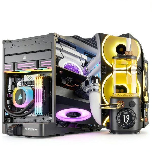 Corsair PWM Case Fan Triple Kit 120mm/140mm with Time Warp RGB-6