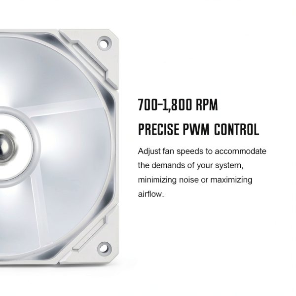 ID COOLING 240mm AIO CPU Water Cooler with White LED and PWM Fans-3