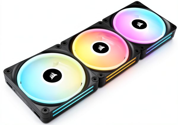 Corsair PWM Case Fan Triple Kit 120mm/140mm with Time Warp RGB-0
