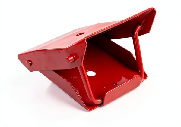 Big RED 2 Pack Steel Wheel Chock Foldable Tire Stop for Car,Trailer, TD5775-3