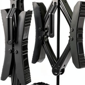 OULEME RV Tire Stabilizer X-shaped Wheel Chock for Trailer 2 Pack-0