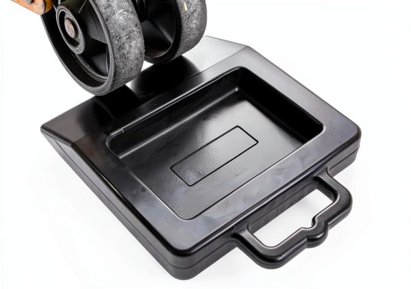Pallet Jack Wheel Chock - Stop Rolling in Trailer or Truck - Rubber Heavy Duty Stopper with Base - Black-7