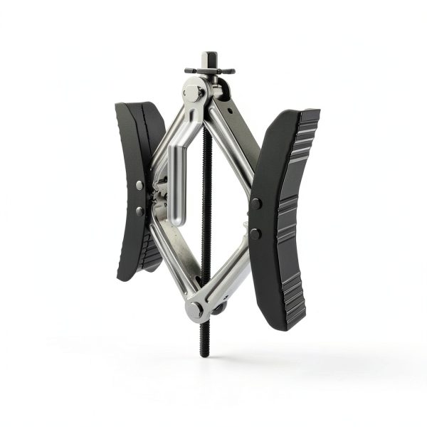 Camper Wheel Chock Stabilizer Lezcufer Duty X-Shaped RV Immobilizer-4